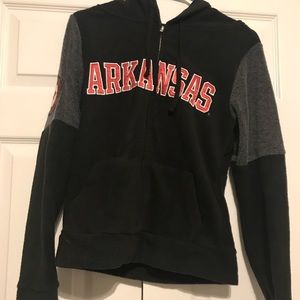 Arkansas PINK Zip Up Hoodie
